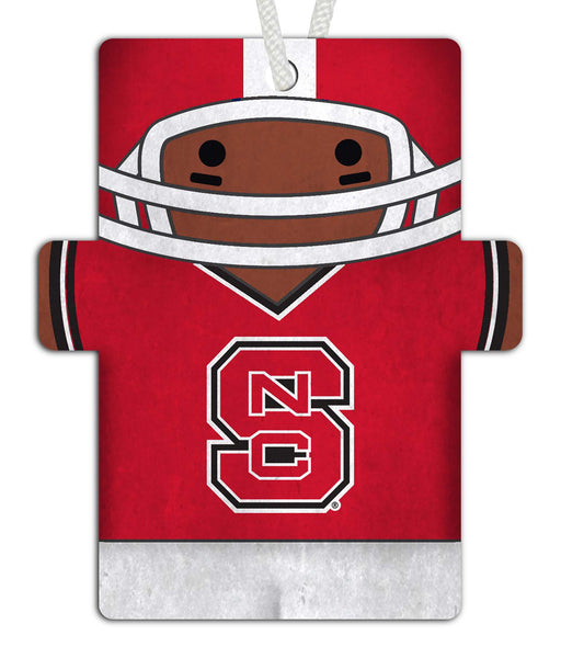 Wholesale C0988-Football Player Ornament 4.5in / C0988-NC State