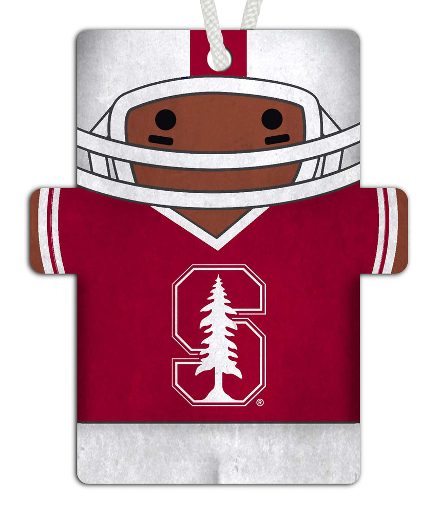 Wholesale C0988-Football Player Ornament 4.5in / C0988-Stanford