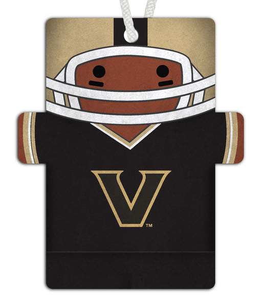 Wholesale C0988-Football Player Ornament 4.5in / C0988-Vanderbilt