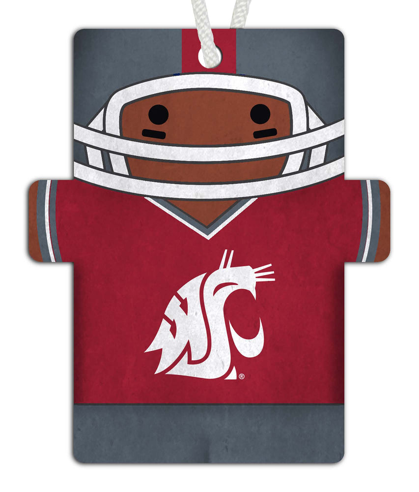 Wholesale C0988-Football Player Ornament 4.5in / C0988-Washington State