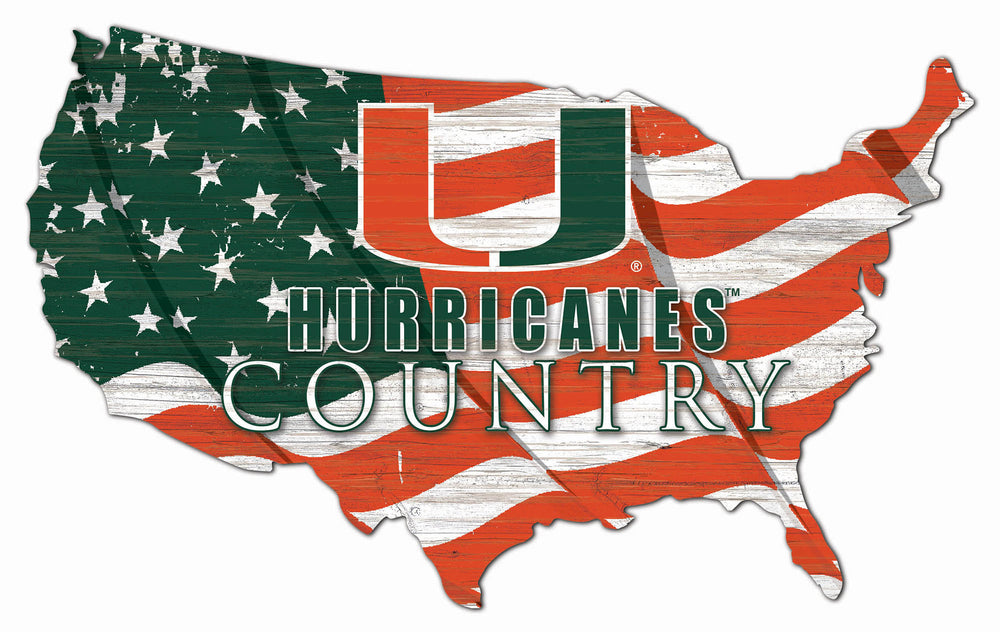 Wholesale C1001-USA Flag Cutout / C1001-Miami