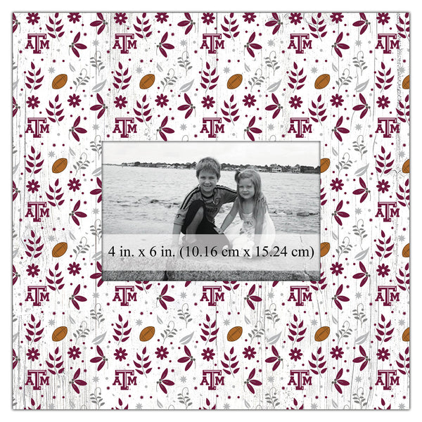 Wholesale C1004-Floral Pattern 10x10 Frame / C1004-Texas A&M