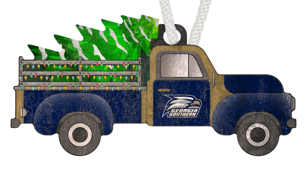 Wholesale C1006-Christmas Truck Ornament / C1006-Georgia Southern