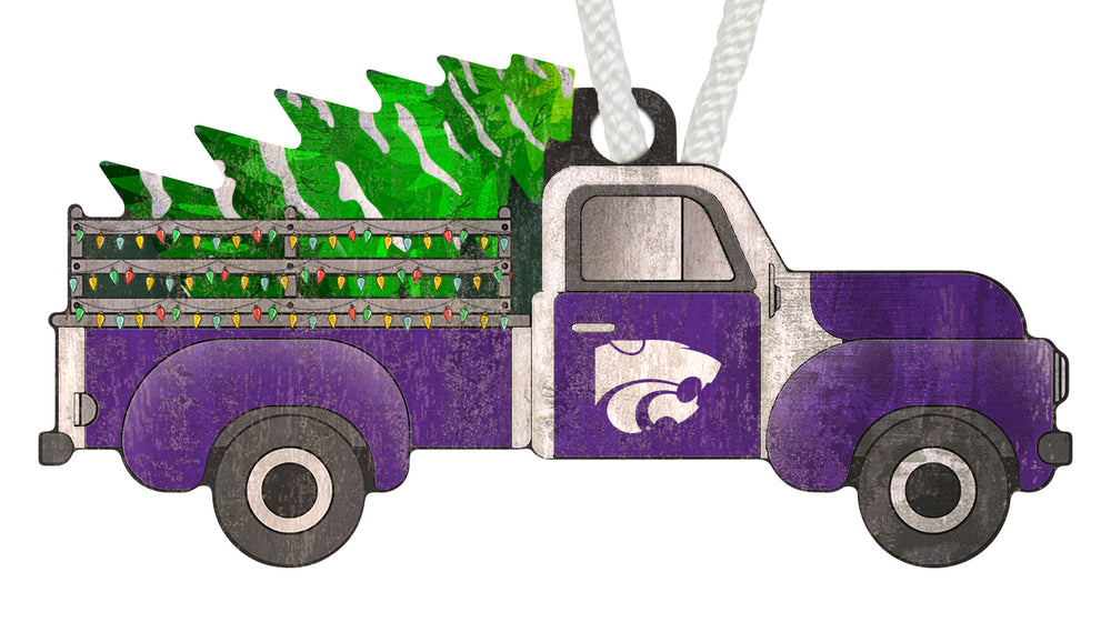 Wholesale C1006-Christmas Truck Ornament / C1006-Kansas State