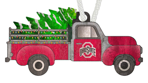 Wholesale C1006-Christmas Truck Ornament / C1006-Ohio State