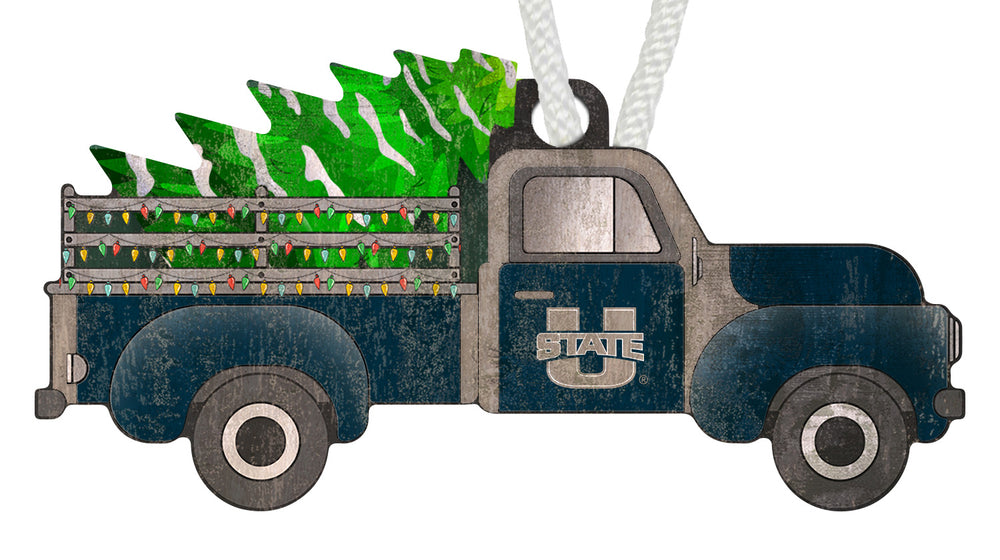 Wholesale C1006-Christmas Truck Ornament / C1006-Utah State