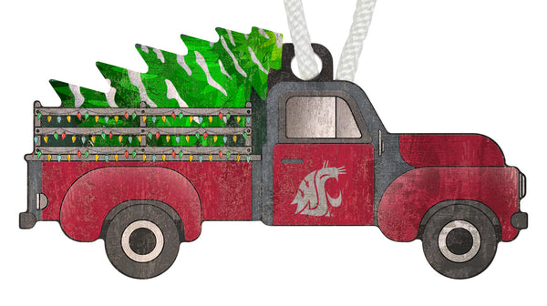 Wholesale C1006-Christmas Truck Ornament / C1006-Washington State