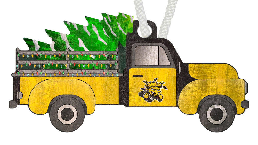 Wholesale C1006-Christmas Truck Ornament / C1006-Wichita State