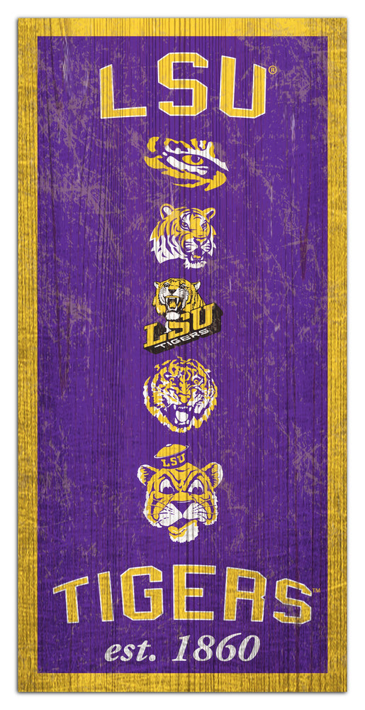 Wholesale C1011-Heritage Logos 6x12 / C1011-LSU