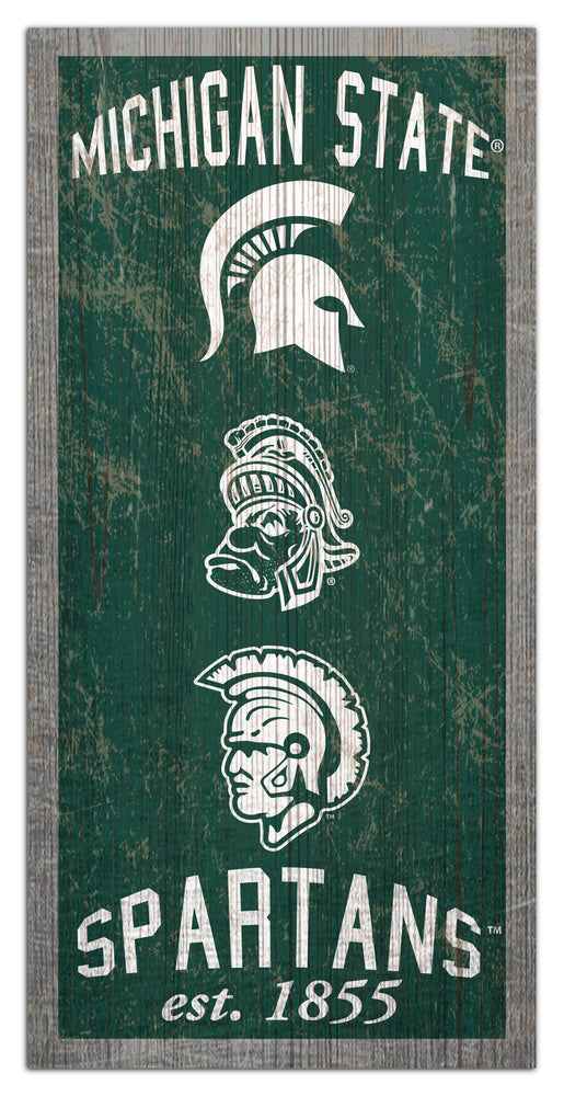 Wholesale C1011-Heritage Logos 6x12 / C1011-Michigan State