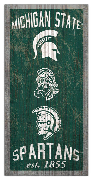 Wholesale C1011-Heritage Logos 6x12 / C1011-Michigan State