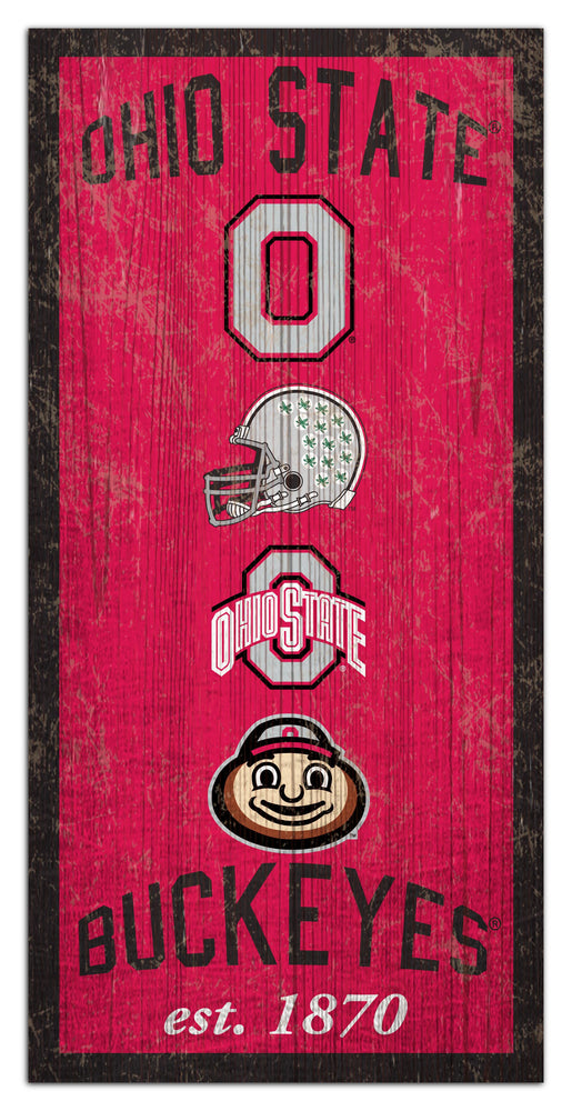 Wholesale C1011-Heritage Logos 6x12 / C1011-Ohio State