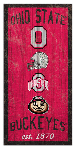 Wholesale C1011-Heritage Logos 6x12 / C1011-Ohio State