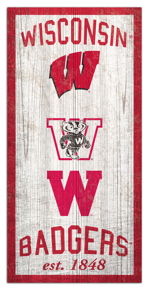 Wholesale C1011-Heritage Logos 6x12 / C1011-Wisconsin