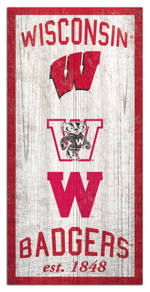 Wholesale C1011-Heritage Logos 6x12 / C1011-Wisconsin