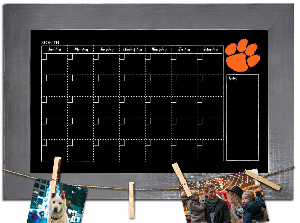 Wholesale C1014-Monthly Chalkboard w Frame / C1014-Clemson