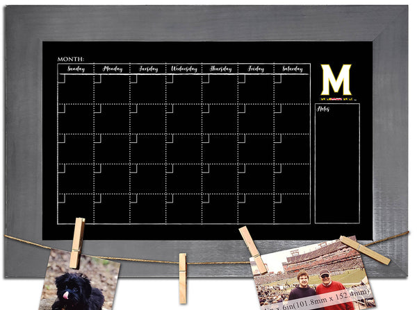 Wholesale C1014-Monthly Chalkboard w Frame / C1014-Maryland