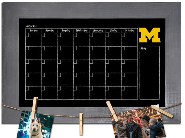 Wholesale C1014-Monthly Chalkboard w Frame / C1014-Michigan