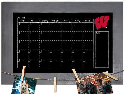 Wholesale C1014-Monthly Chalkboard w Frame / C1014-Wisconsin