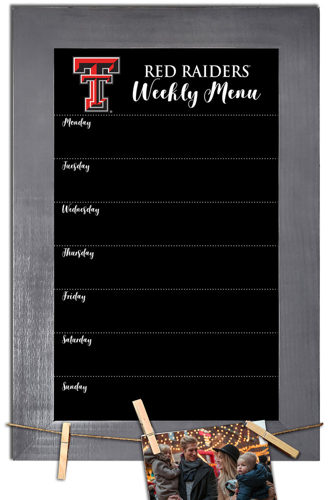 Wholesale C1015-Menu Chalkboard w Frame / C1015-Texas Tech