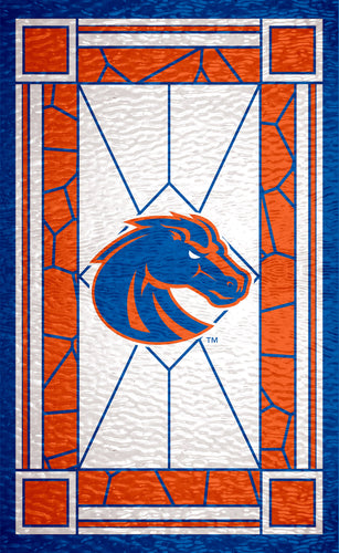 Wholesale C1017-Stained Glass 11x19 / C1017-Boise State