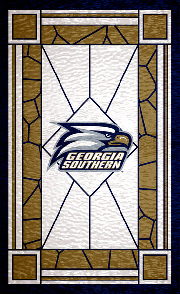 Wholesale C1017-Stained Glass 11x19 / C1017-Georgia Southern