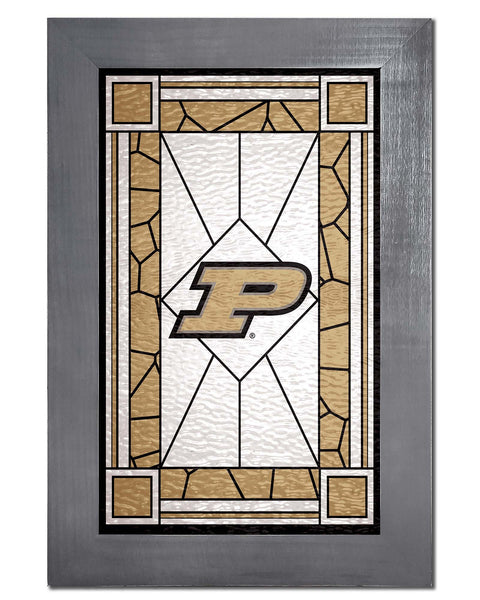 Wholesale C1017F-Stained Glass with Frame / C1017-Purdue