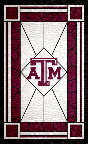 Wholesale C1017-Stained Glass 11x19 / C1017-Texas A&M