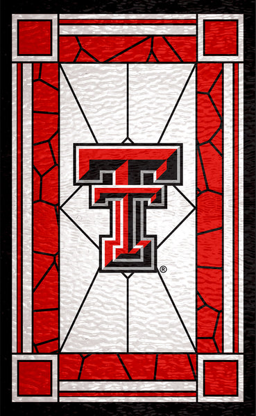 Wholesale C1017-Stained Glass 11x19 / C1017-Texas Tech