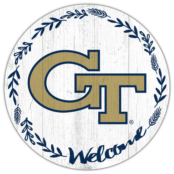 Wholesale C1019-Welcome 12 in Circle / C1019-Georgia Tech