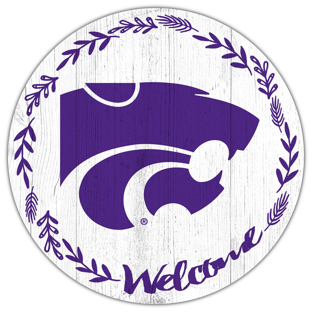 Wholesale C1019-Welcome 12 in Circle / C1019-Kansas State