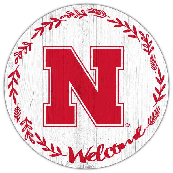 Wholesale C1019-Welcome 12 in Circle / C1019-Nebraska