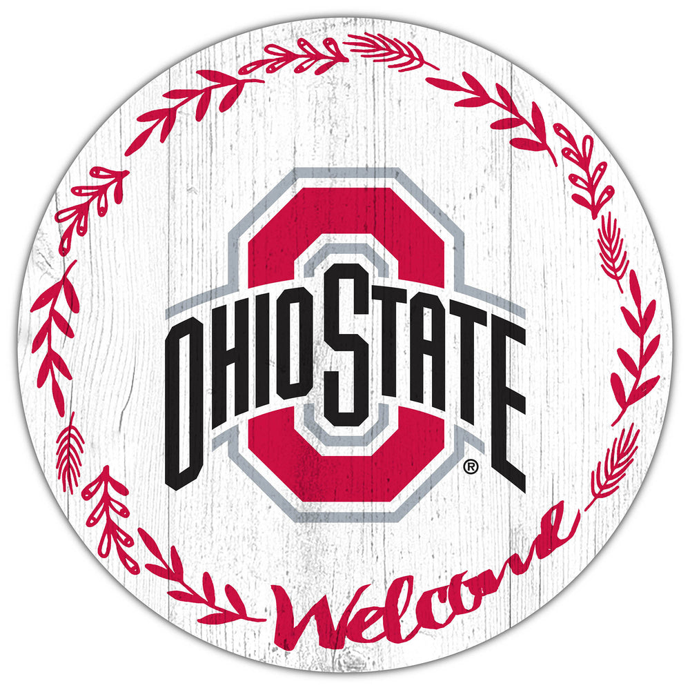 Wholesale C1019-Welcome 12 in Circle / C1019-Ohio State