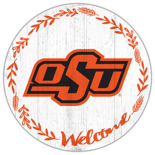 Wholesale C1019-Welcome 12 in Circle / C1019-Oklahoma State