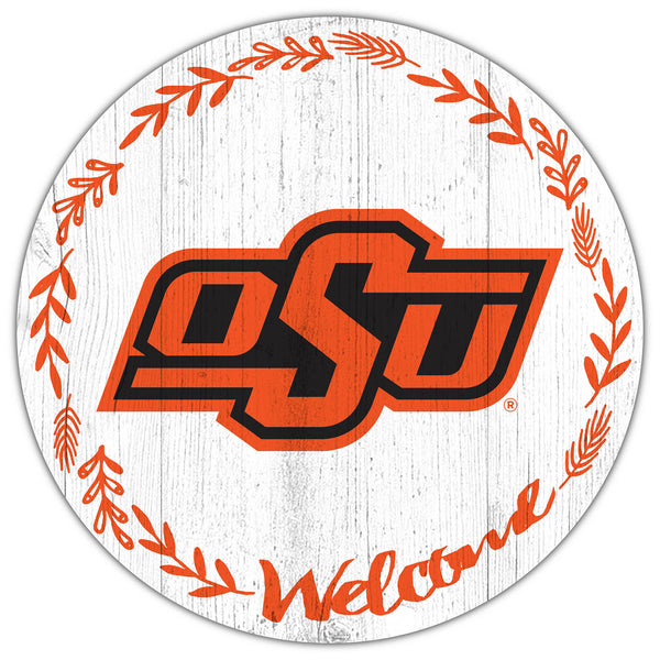 Wholesale C1019-Welcome 12 in Circle / C1019-Oklahoma State