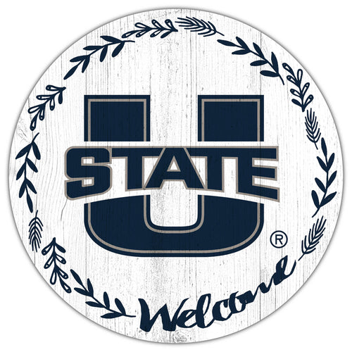 Wholesale C1019-Welcome 12 in Circle / C1019-Utah State
