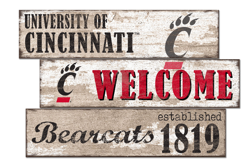 Wholesale C1027-Welcome 3 Plank (Todd's Resize) / C1027-Cincinnati