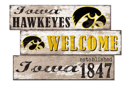 Wholesale C1027-Welcome 3 Plank (Todd's Resize) / C1027-Iowa