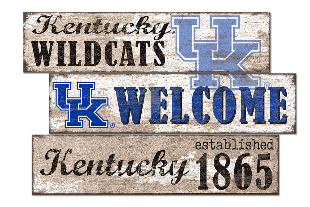 Wholesale C1027-Welcome 3 Plank (Todd's Resize) / C1027-Kentucky