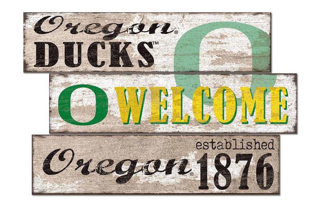 Wholesale C1027-Welcome 3 Plank / C1027-Oregon