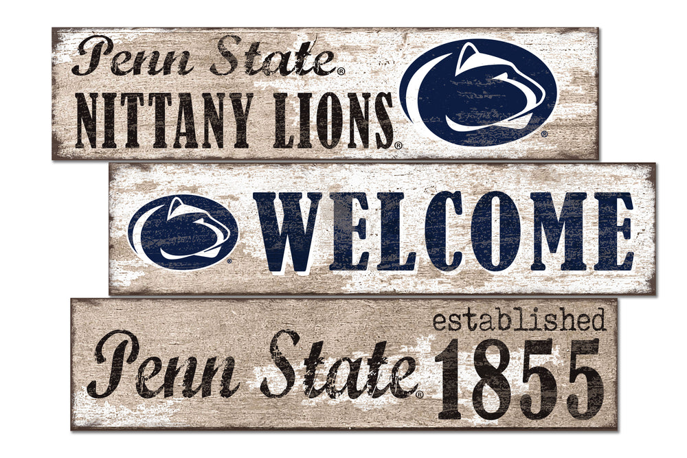 Wholesale C1027-Welcome 3 Plank (Todd's Resize) / C1027-Penn State