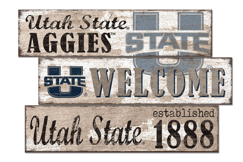 Wholesale C1027-Welcome 3 Plank / C1027-Utah State