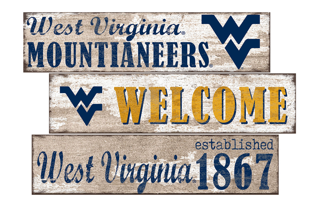 Wholesale C1027-Welcome 3 Plank / C1027-West Virginia