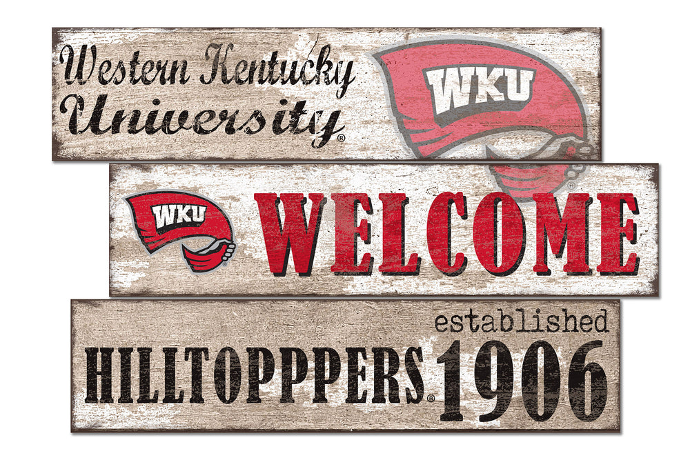 Wholesale C1027-Welcome 3 Plank / C1027-Western Kentucky