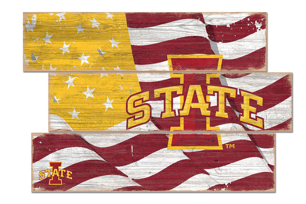 Wholesale C1028-Flag 3 Plank (Todd's Resize) / C1028-Iowa State