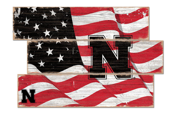 Wholesale C1028-Flag 3 Plank (Todd's Resize) / C1028-Nebraska