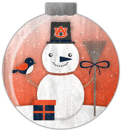 Wholesale C1031-Snow Globe 12 in Wall Art / C1031-Auburn