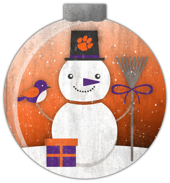 Wholesale C1031-Snow Globe 12 in Wall Art / C1031-Clemson