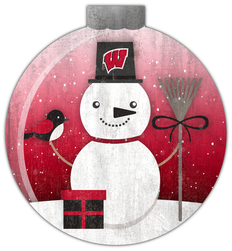 Wholesale C1031-Snow Globe 12 in Wall Art / C1031-Wisconsin