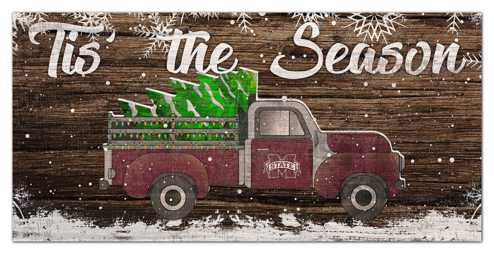 Wholesale C1032-Tis The Season Truck 6x12 / C1032-Mississippi State